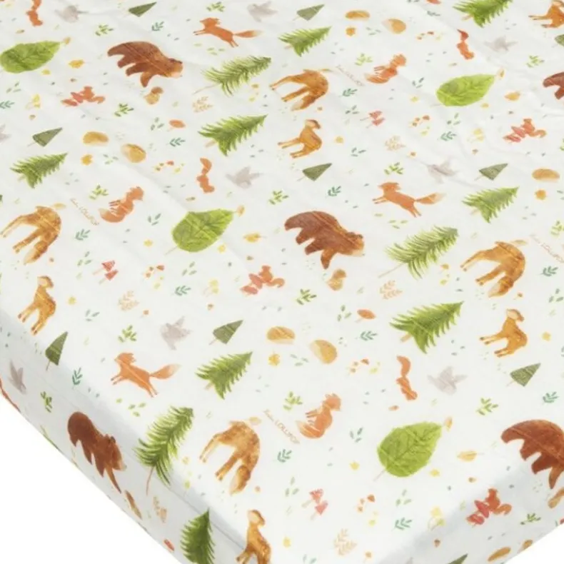 Fitted Muslin Crib Sheets