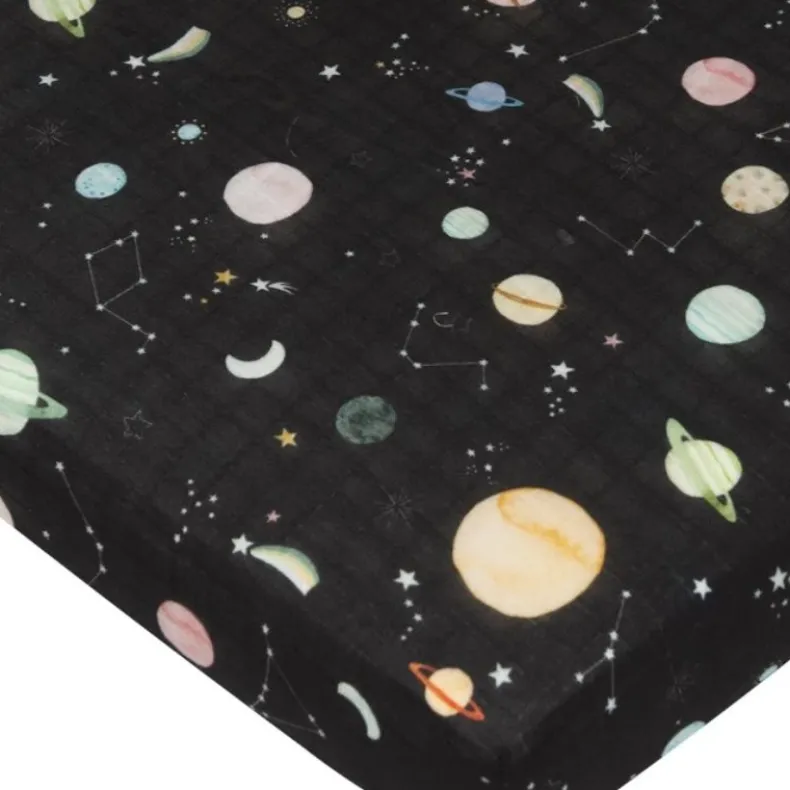 Fitted Muslin Crib Sheets