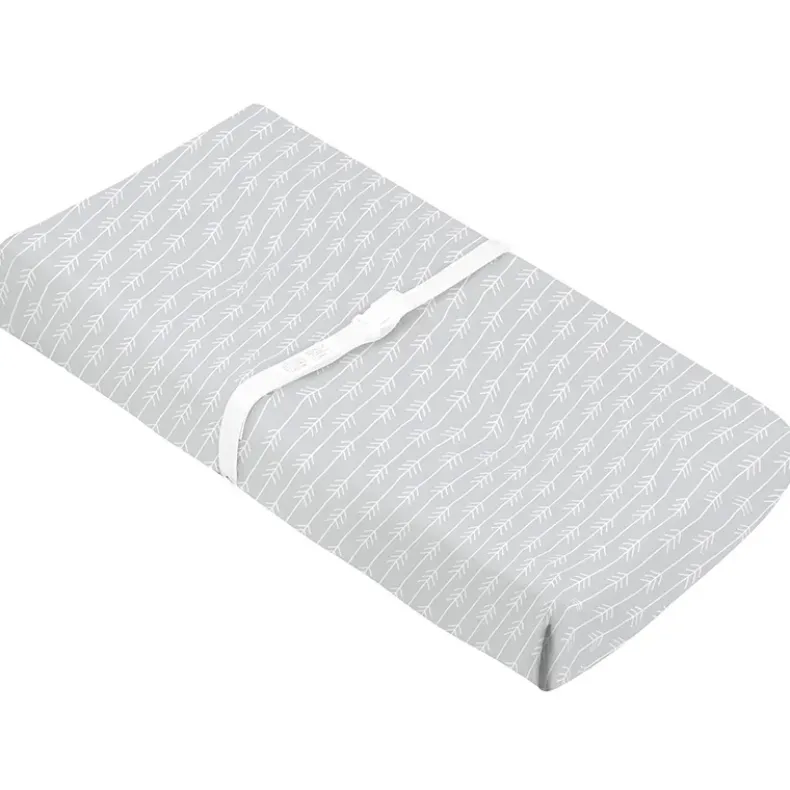 Flannel Change Pad Cover with Slits