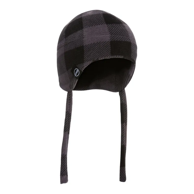 Fleece Plaid Beanie