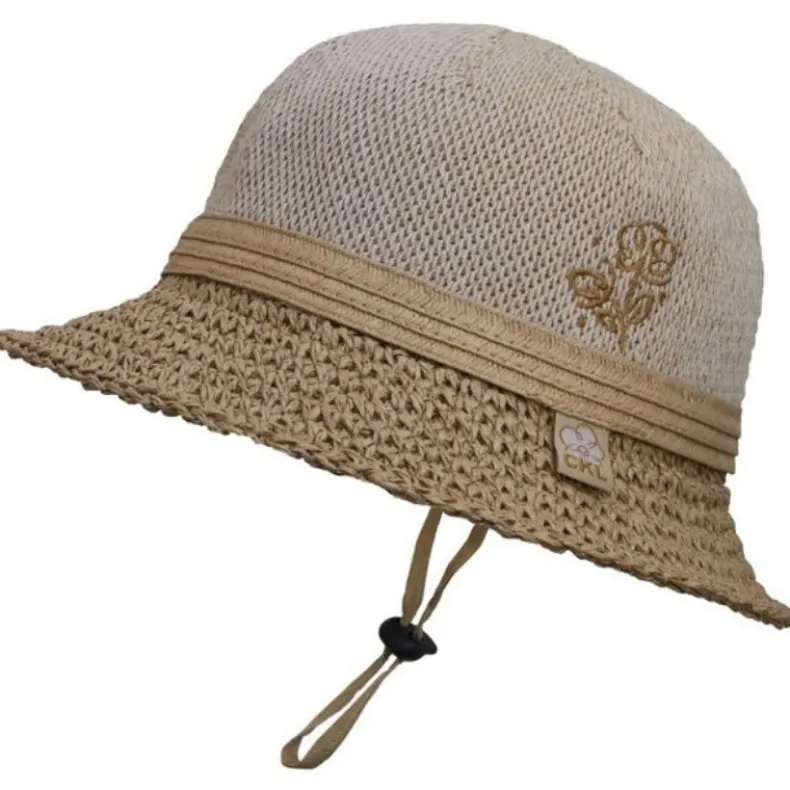 Girls Straw Beach Hat