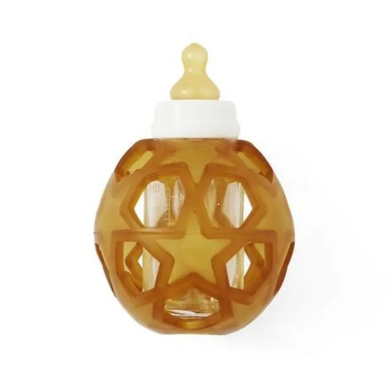2-in-1 Baby Glass Bottle - Star Ball