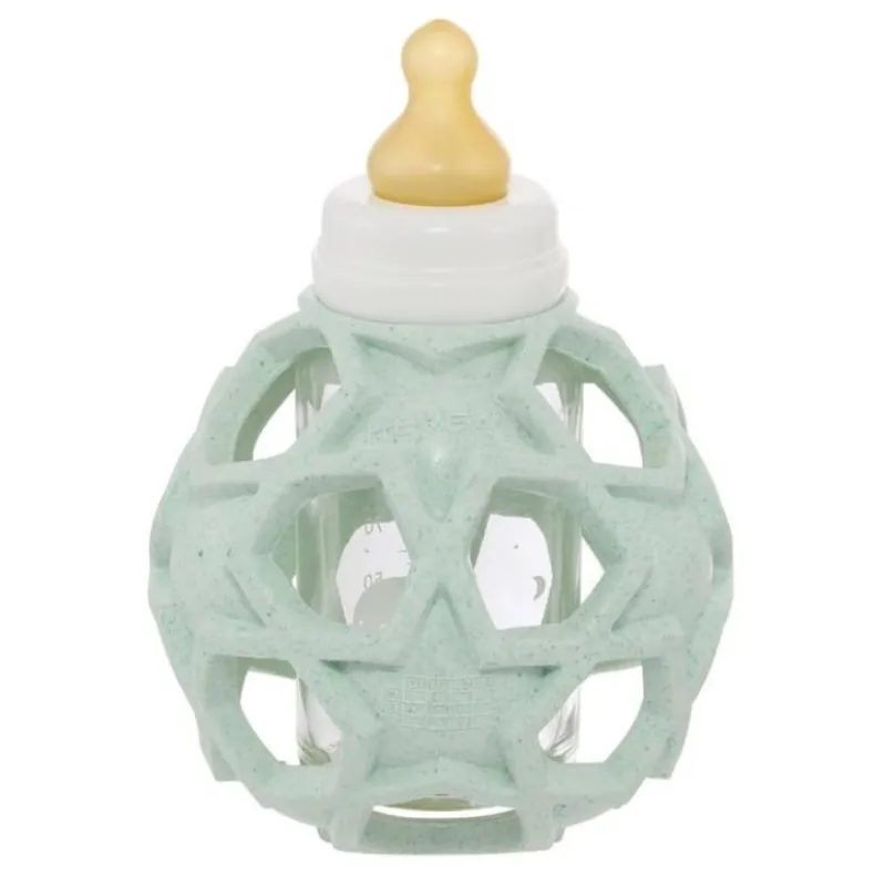 2-in-1 Baby Glass Bottle with Star Ball