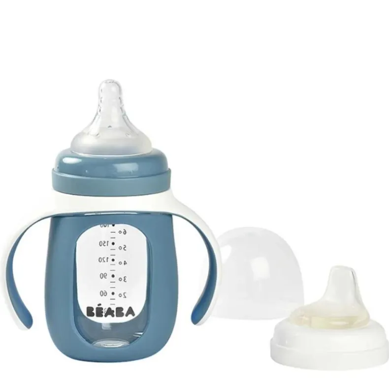 2-in-1 Glass Training Cup