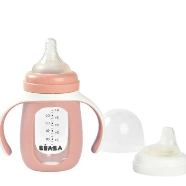 2-in-1 Glass Training Cup