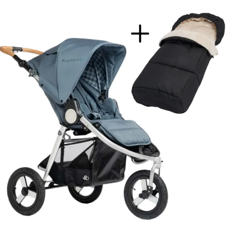 Indie All-Terrain Stroller + Cold Weather Footmuff Bundle