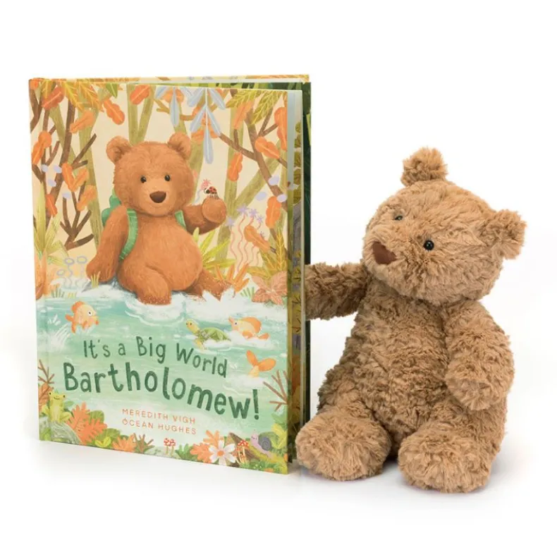It's A Big World Bartholomew Book + Plush Bundle