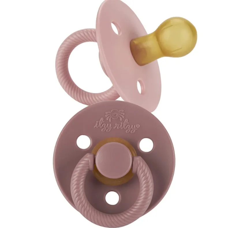 Itzy Soother Natural Rubber Pacifier - 2 Pack