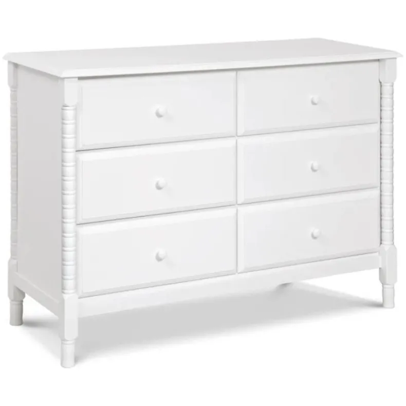 Jenny Lind Spindle 6-Drawer Dresser
