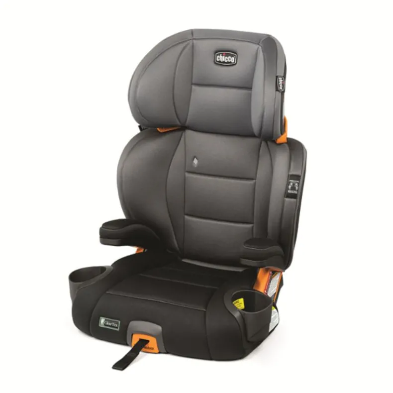 KidFit ClearTex Plus 2-in-1 Belt-Positioning Booster Car Seat