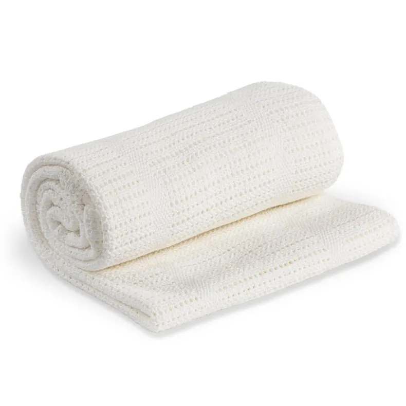 Knit Cellular Blanket