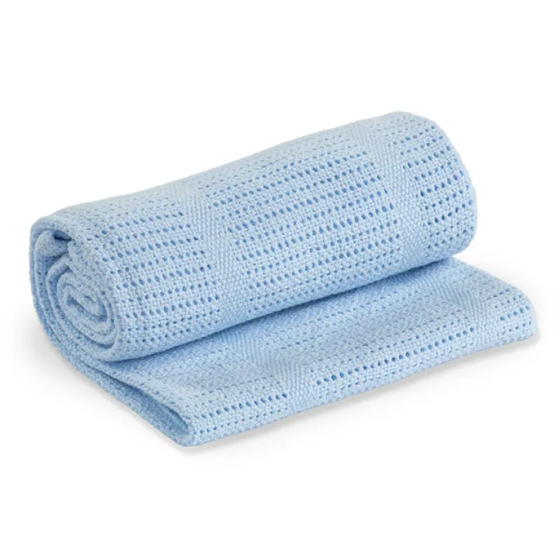 Knit Cellular Blanket