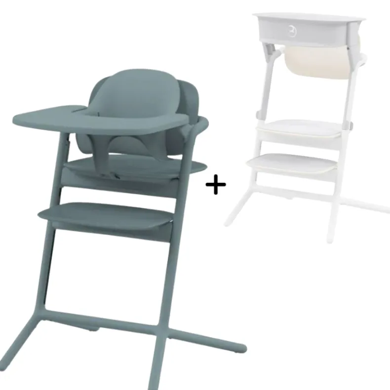 LEMO High Chair + Training Tower Set Bundle