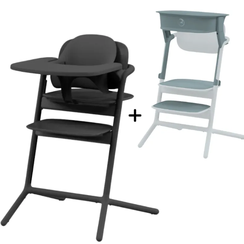 LEMO High Chair + Training Tower Set Bundle