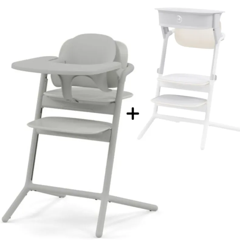 LEMO High Chair + Training Tower Set Bundle
