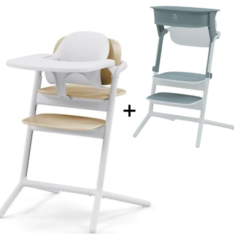 LEMO High Chair + Training Tower Set Bundle