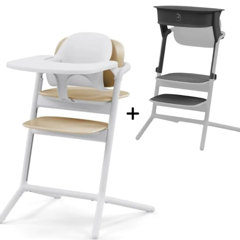 LEMO High Chair + Training Tower Set Bundle