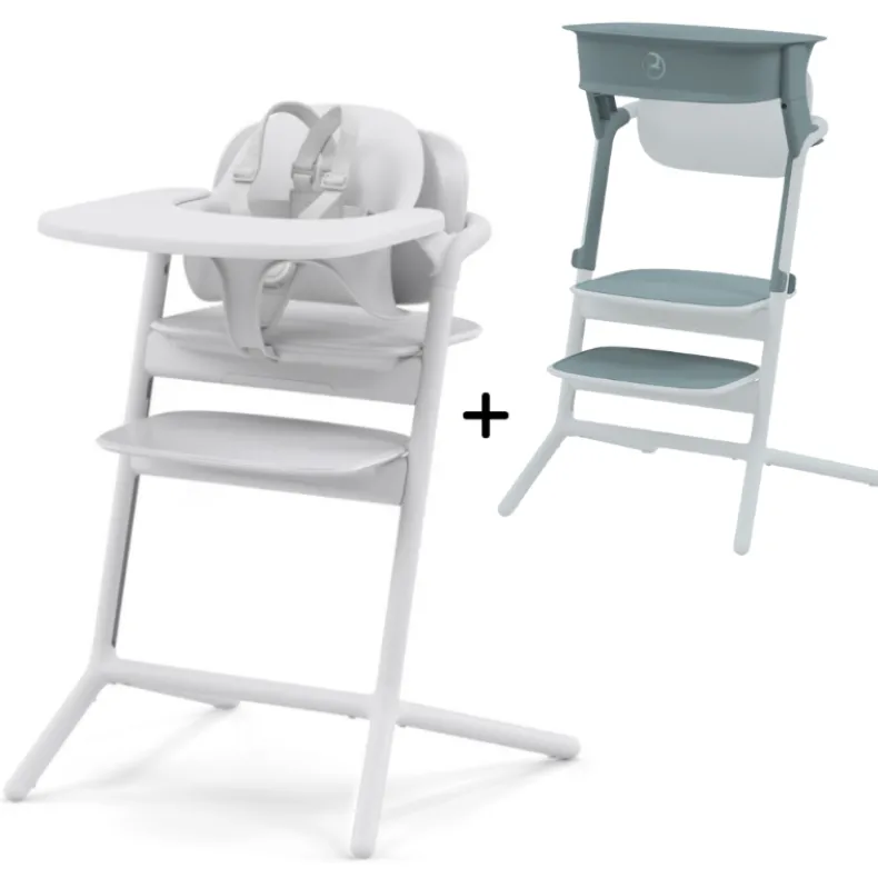 LEMO High Chair + Training Tower Set Bundle