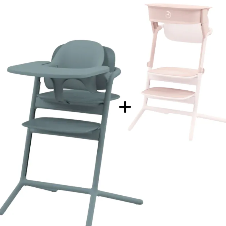 LEMO High Chair + Training Tower Set Bundle