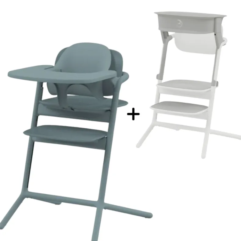 LEMO High Chair + Training Tower Set Bundle