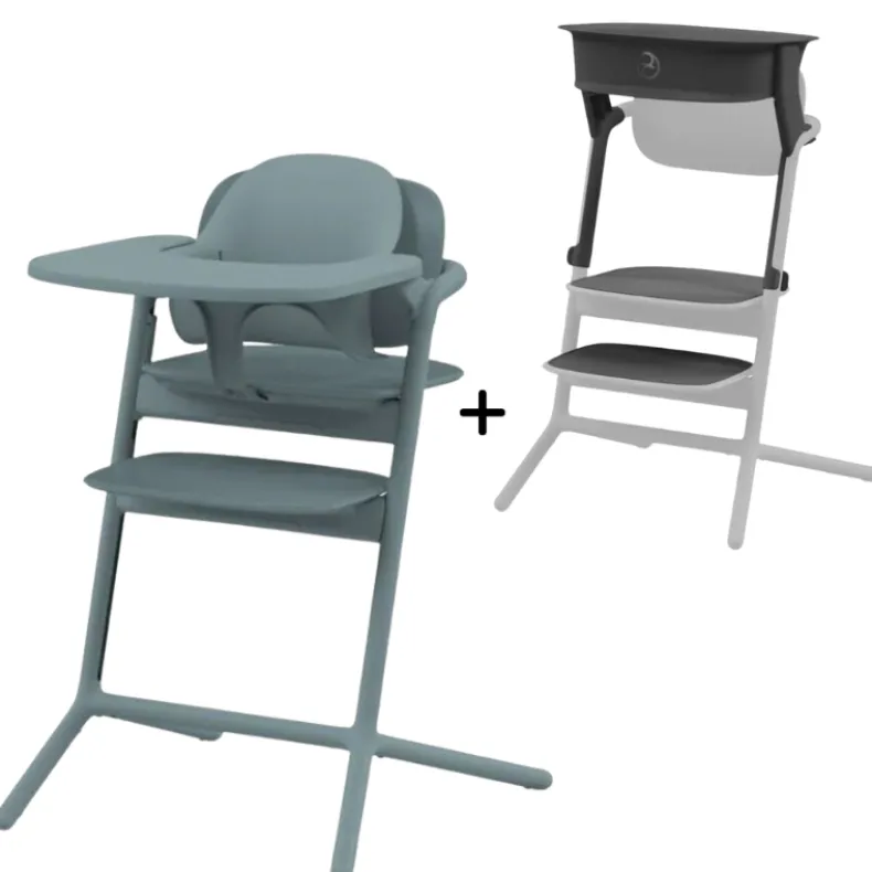LEMO High Chair + Training Tower Set Bundle