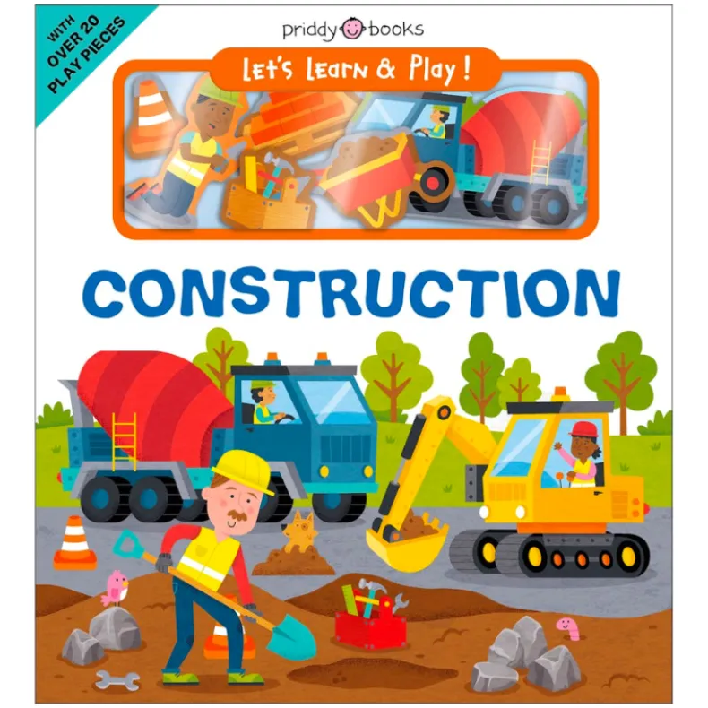 Let's Learn & Play! Construction Board Book