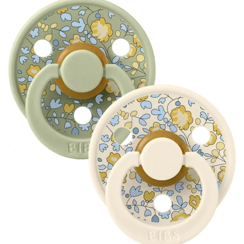 Liberty Natural Rubber Pacifiers - 2 Pack