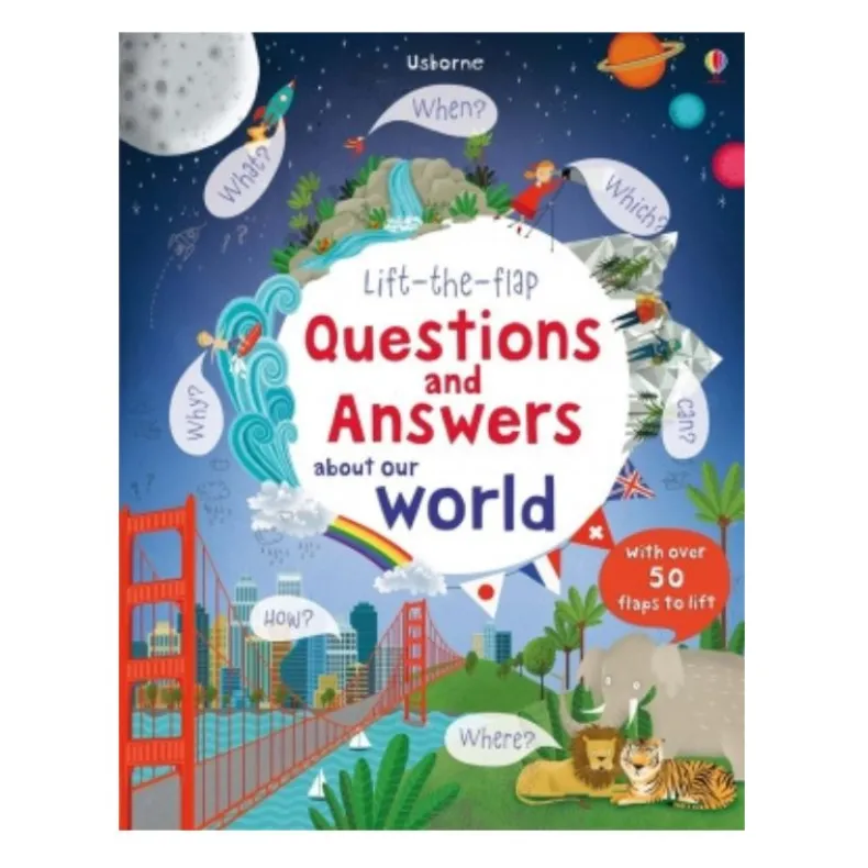 Lift The Flap Questions & Answers Book - World
