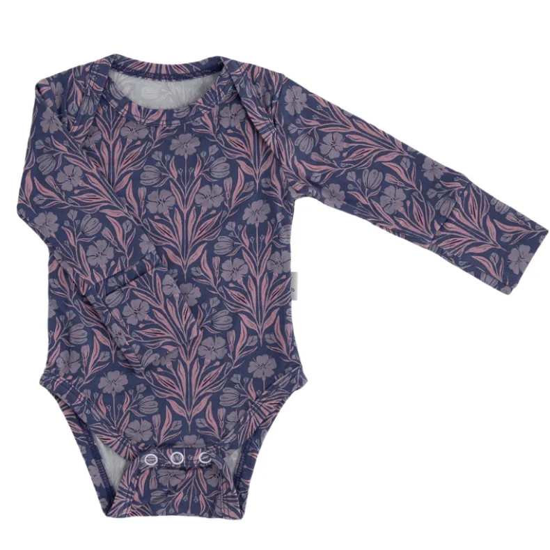 Long Sleeve Bamboo Bodysuit - Prints