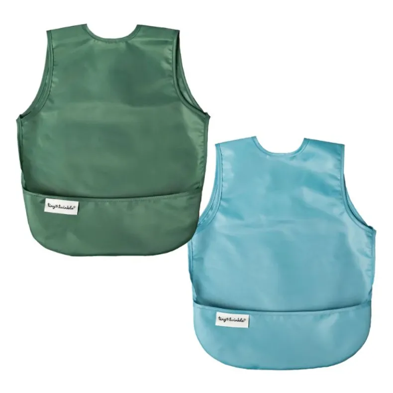 Mess-Proof Apron Bib - 2 Pack