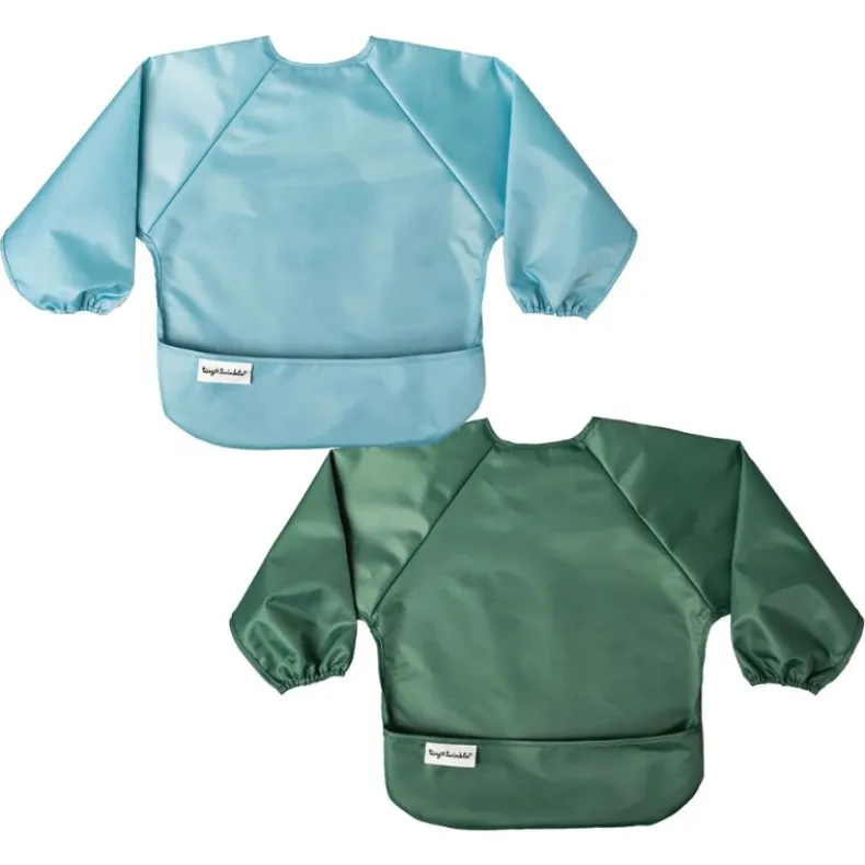 Mess-proof Full Sleeve Bibs - 2 Pack