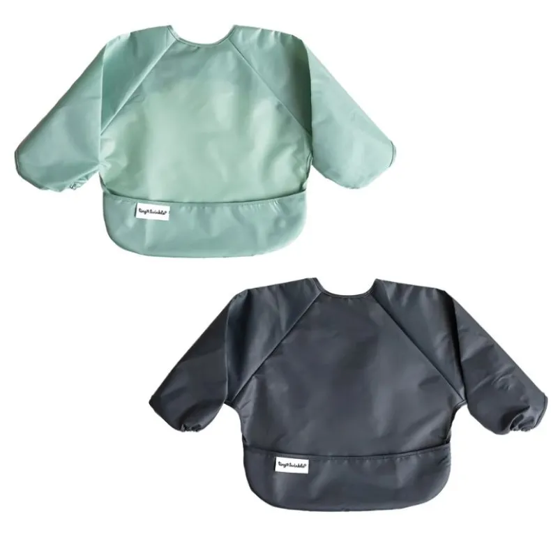 Mess-proof Full Sleeve Bibs - 2 Pack
