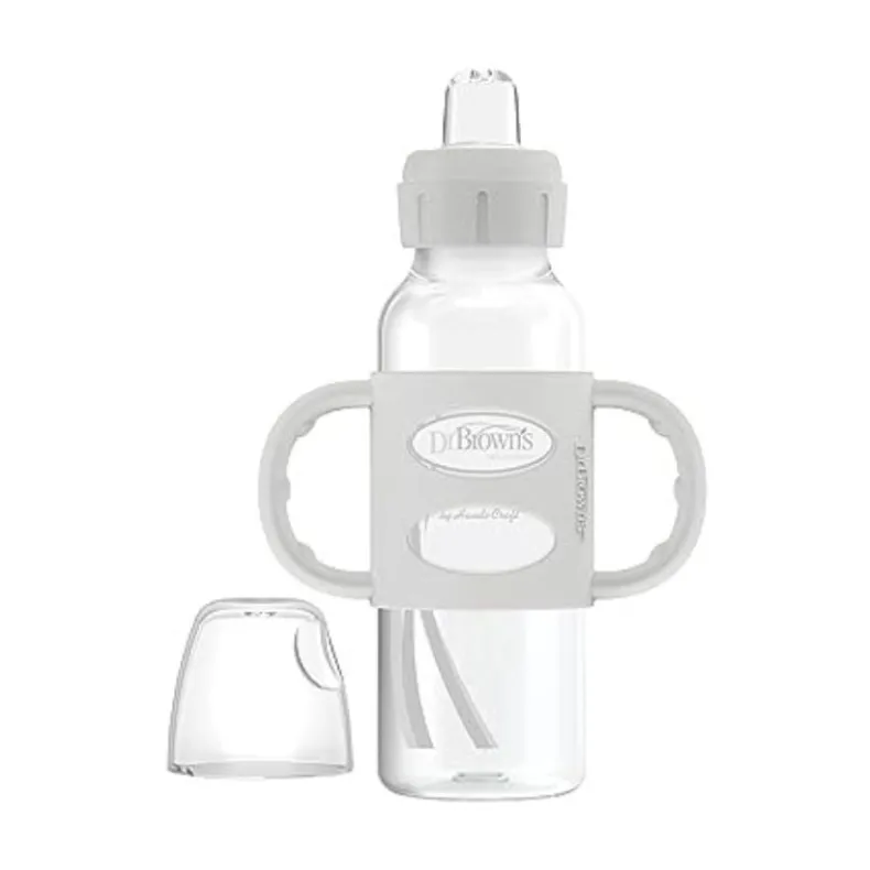 Milestones Narrow Sippy Bottle with Silicone Handles
