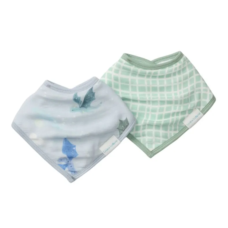 Muslin Bandana Bib Set - 2 Pack