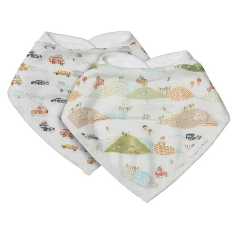 Muslin Bandana Bib Set - 2 Pack