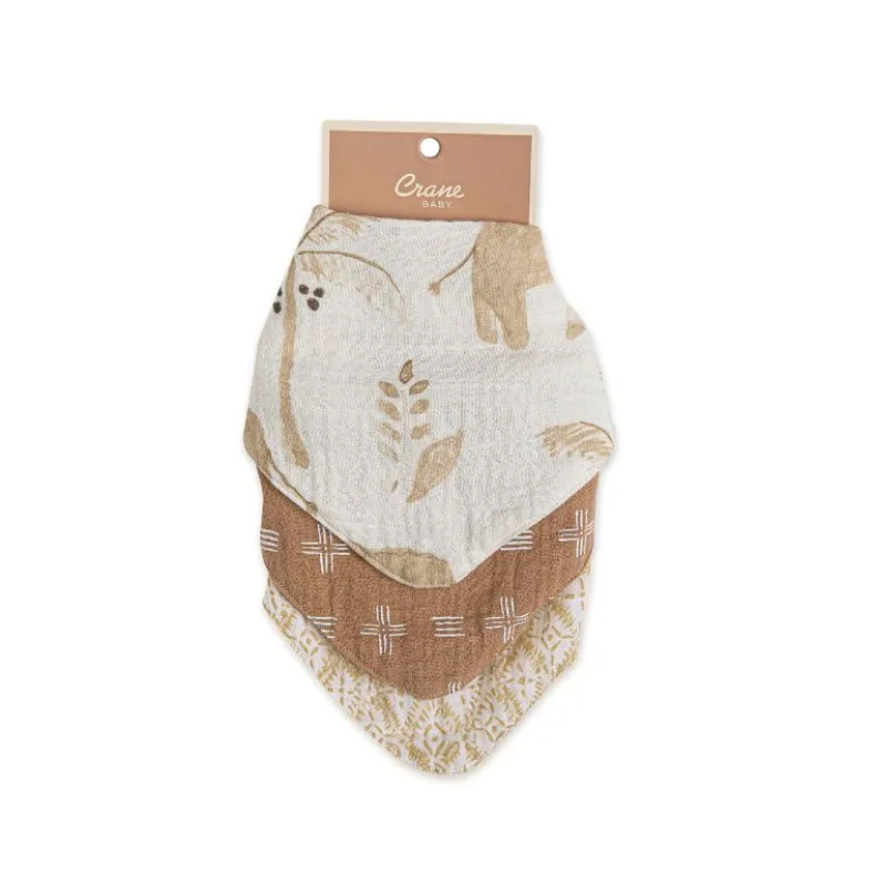 Muslin Bib Set - 3 Pack