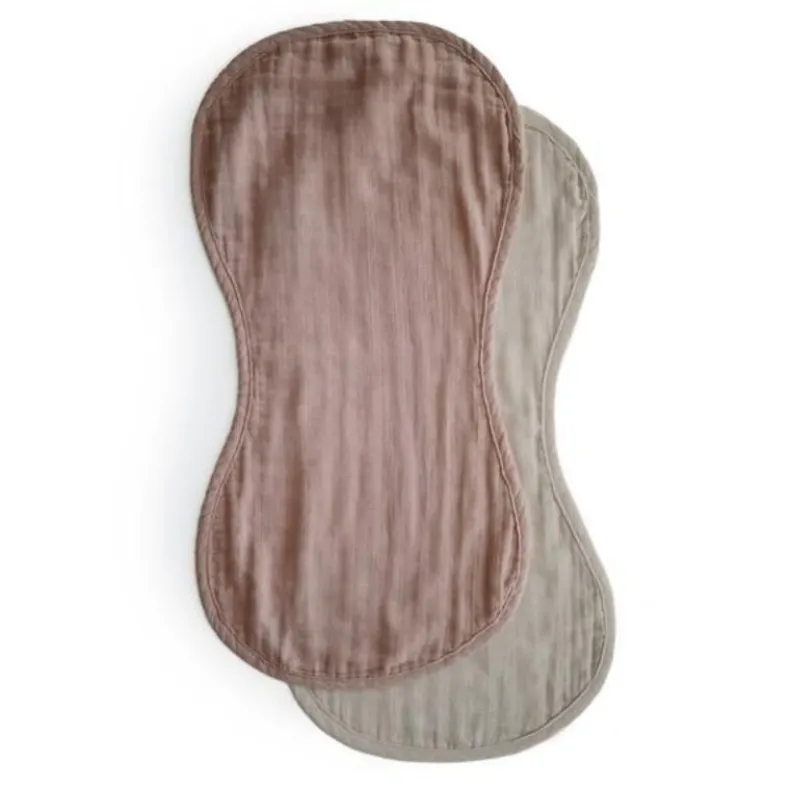 Muslin Burp Cloth Set - 2 Pack