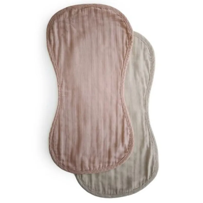 Muslin Burp Cloth Set - 2 Pack