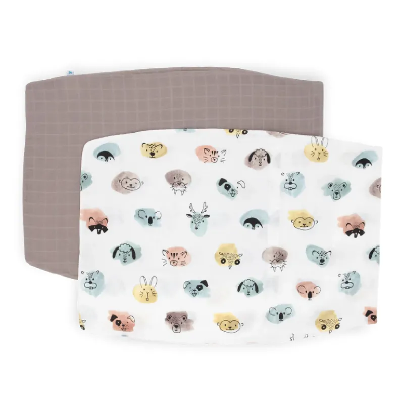 Muslin Pillowcases - 2 Pack