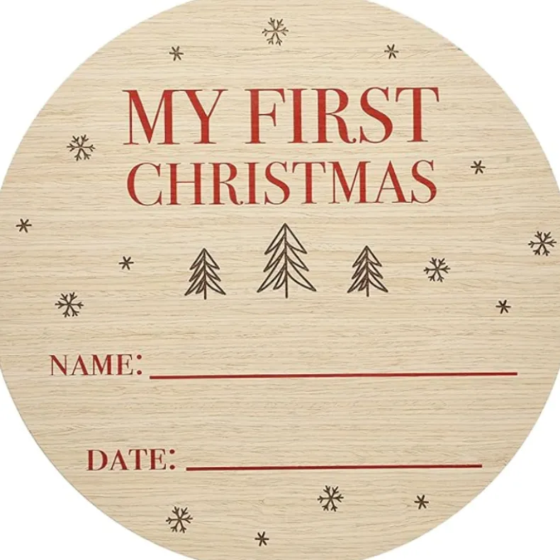 My First Christmas Photo Prop