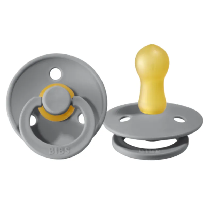 Natural Rubber Colour Pacifier - 2 Pack