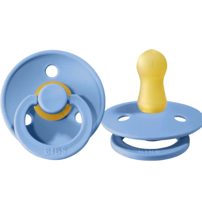 Natural Rubber Colour Pacifier - 2 Pack