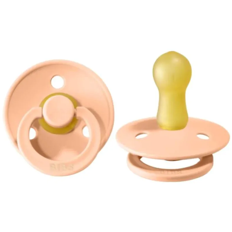 Natural Rubber Colour Pacifier - 2 Pack