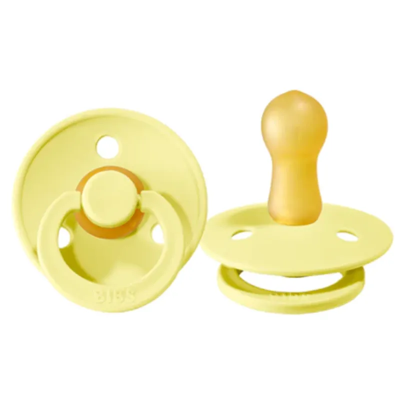 Natural Rubber Colour Pacifier - 2 Pack