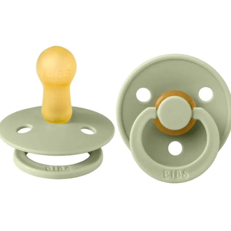 Natural Rubber Colour Pacifier - 2 Pack