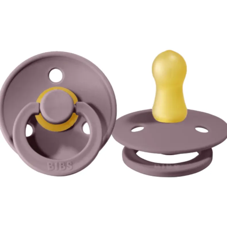 Natural Rubber Colour Pacifier - 2 Pack