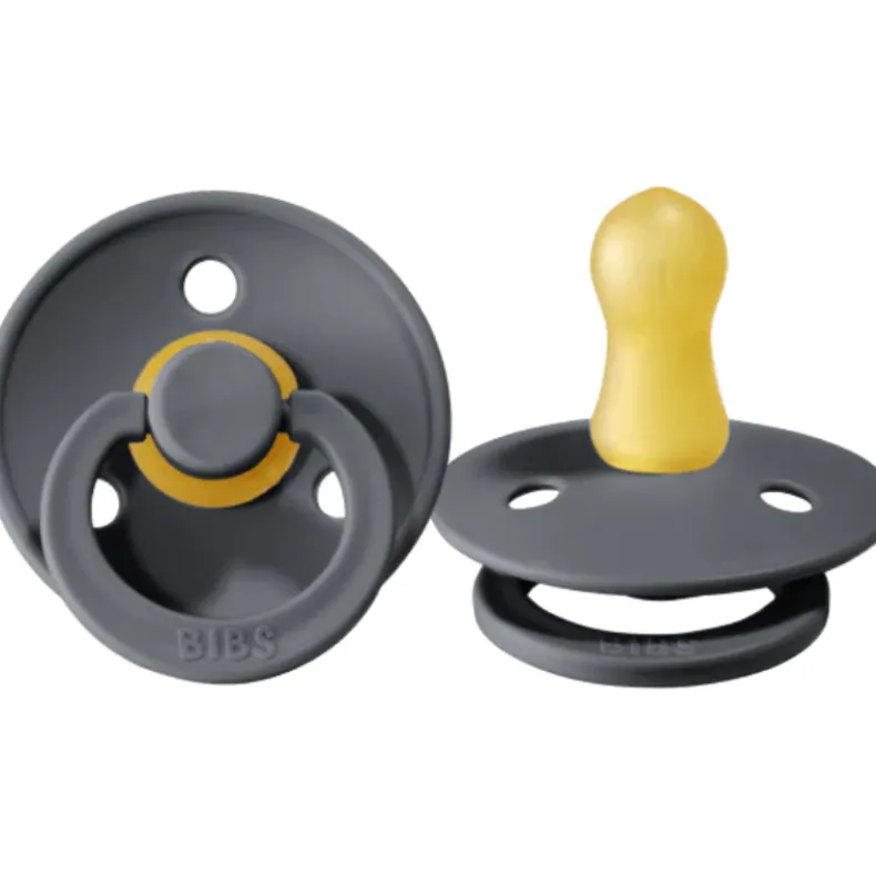 Natural Rubber Colour Pacifier - 2 Pack