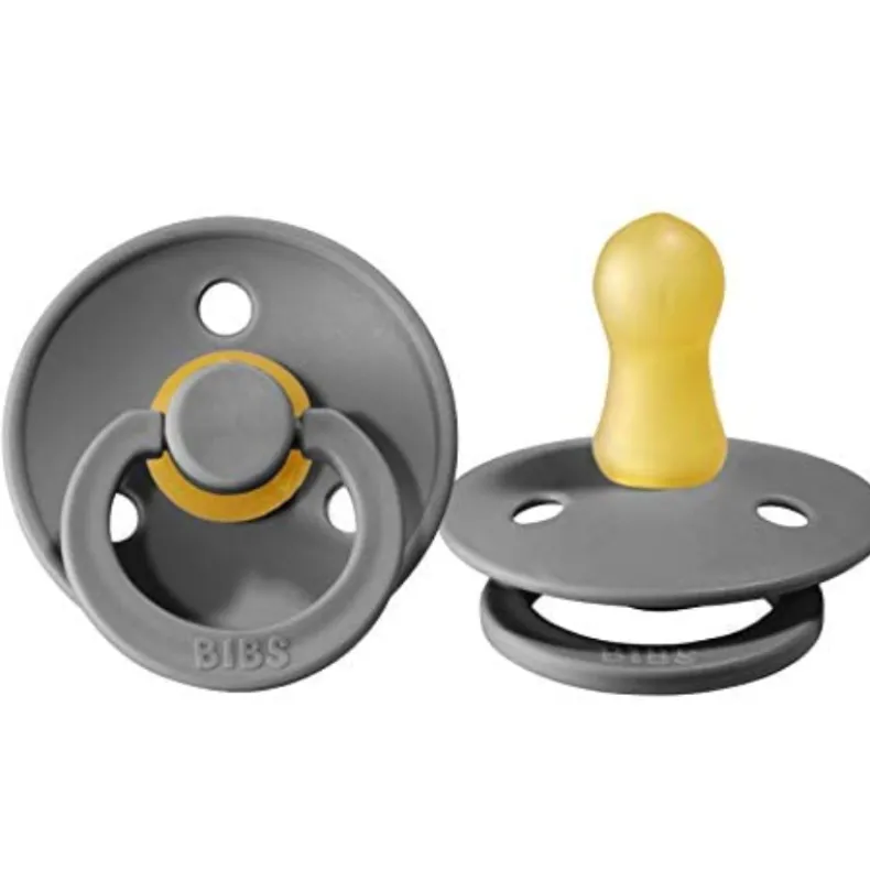 Natural Rubber Colour Pacifier - 2 Pack