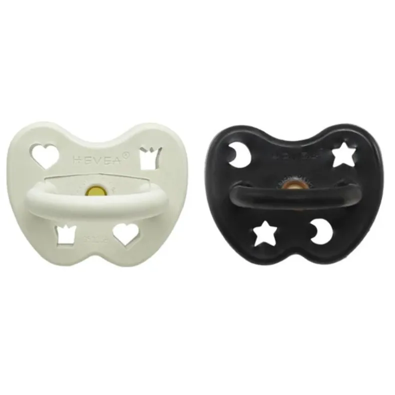 Natural Rubber Pacifier - 2 Pack