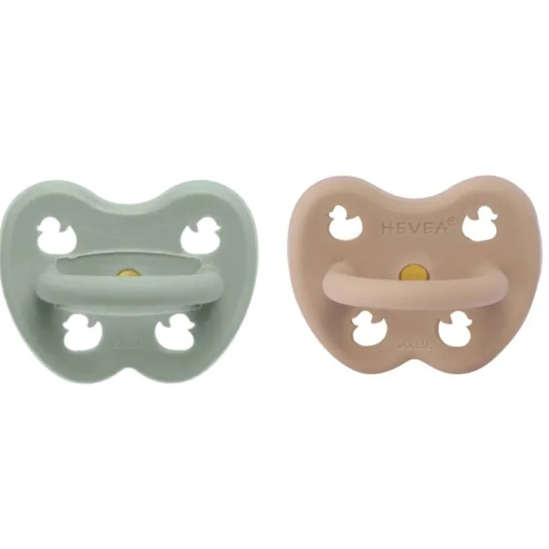 Natural Rubber Pacifier - 2 Pack